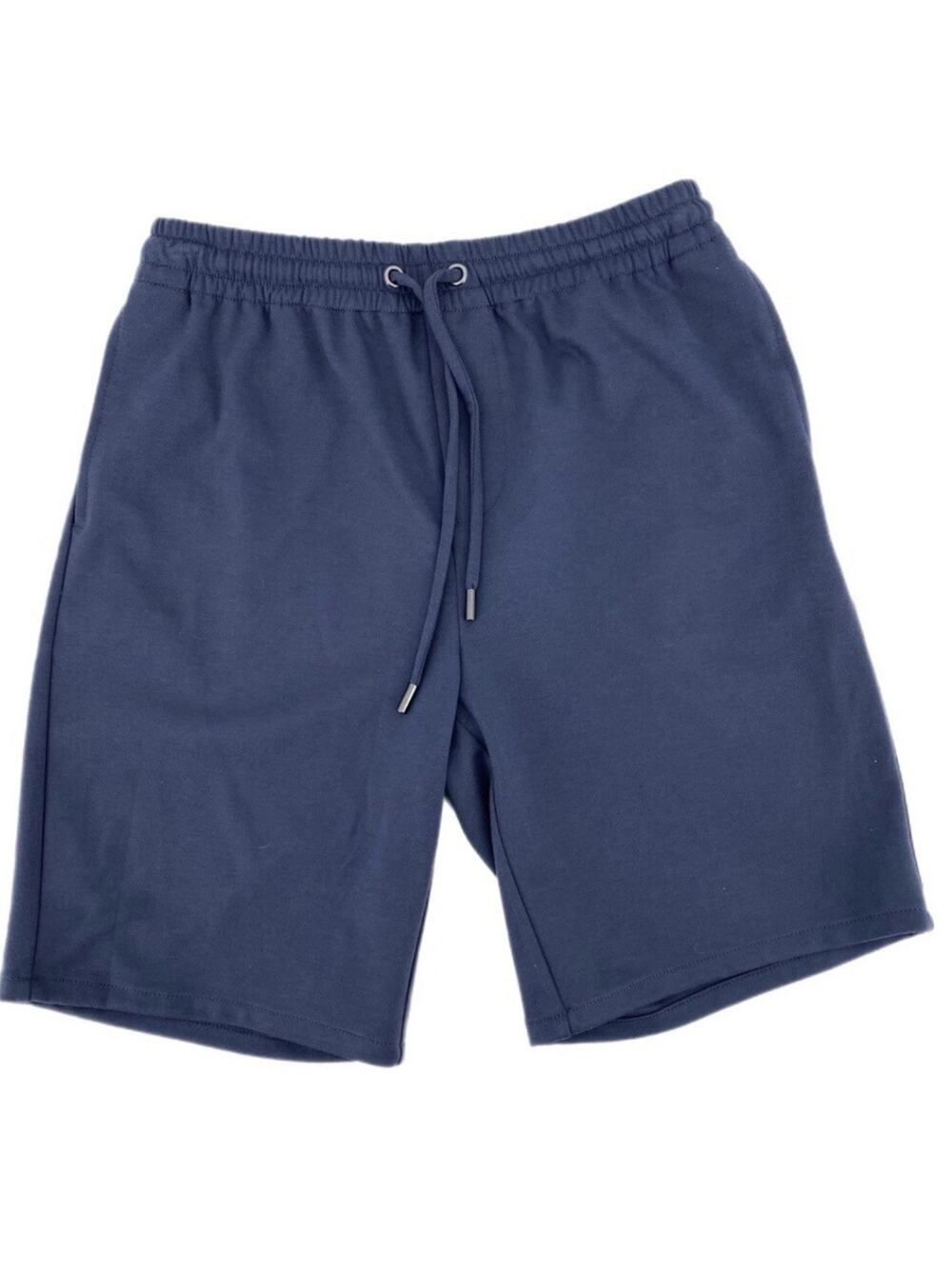 PAIGE Bodhi Drawstring Pull On Sweat Shorts‎ Navy Blue Men's Size Small